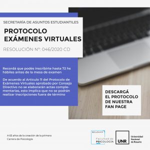 Protocolo de Exámenes virtuales