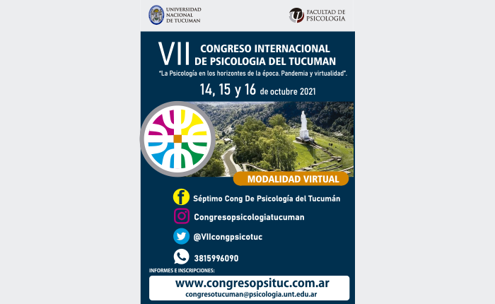 VII Congreso Internacional de Psicología del Tucumán