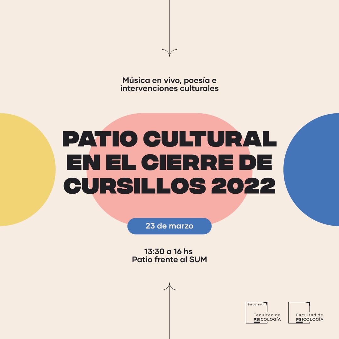 Patio Cultural en el cierre de Cursillos 2022