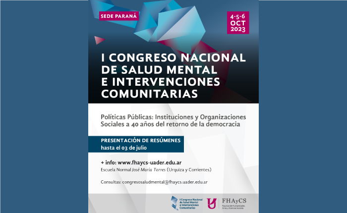 I Congreso Nacional de Salud Mental e Intervenciones Comunitarias