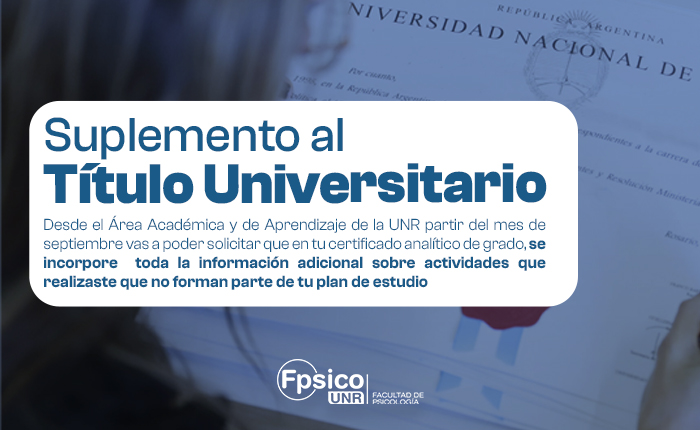 Suplemento al Título Universitario