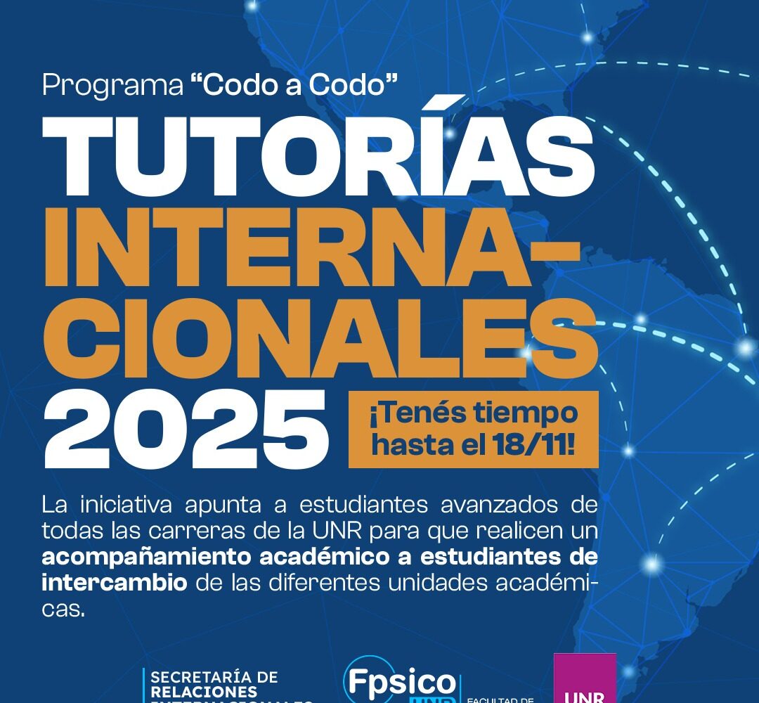 Tutorías Internacionales 2025 en el marco del programa “Codo a Codo”