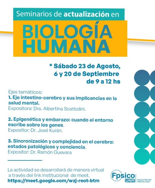 SEMINARIOS DE ACTUALIZACIÓN EN BIOLOGÍA HUMANA.